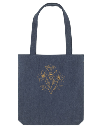 FLORAL GEOMETRIC - CRINI 2 Midnight Blue
