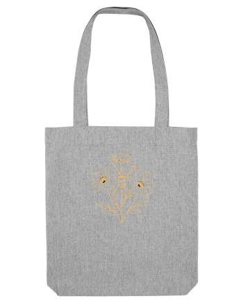 FLORAL GEOMETRIC - CRINI 2 Heather Grey