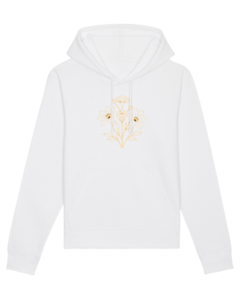 FLORAL GEOMETRIC - CRINI 2 White