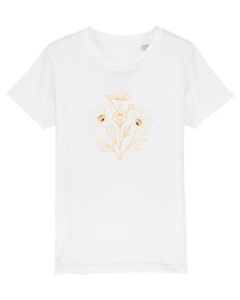 FLORAL GEOMETRIC - CRINI 2 White