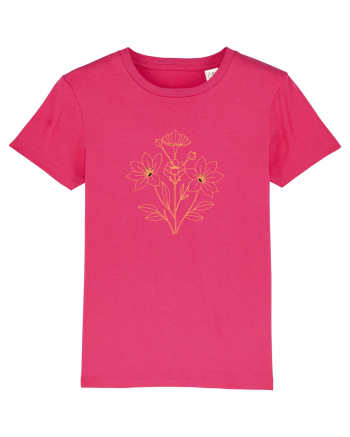 FLORAL GEOMETRIC - CRINI 2 Raspberry