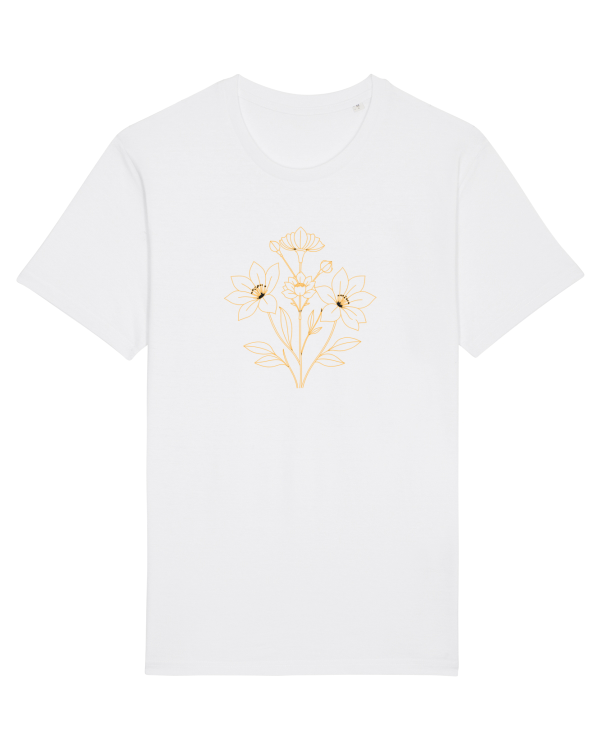 Tricou mânecă scurtă Unisex Rocker White