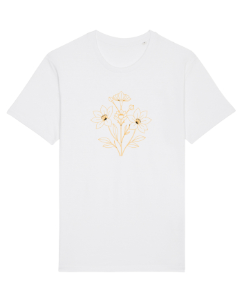 FLORAL GEOMETRIC - CRINI 2 White