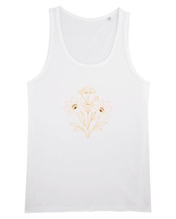 FLORAL GEOMETRIC - CRINI 2 White