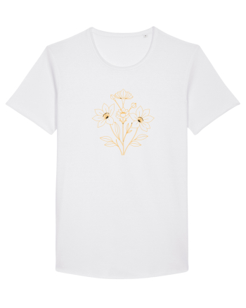FLORAL GEOMETRIC - CRINI 2 White