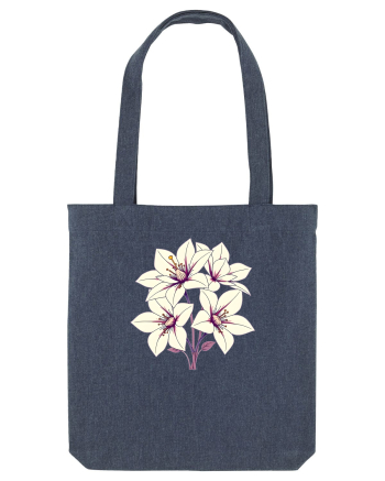 FLORAL GEOMETRIC - CRINI 3 Midnight Blue