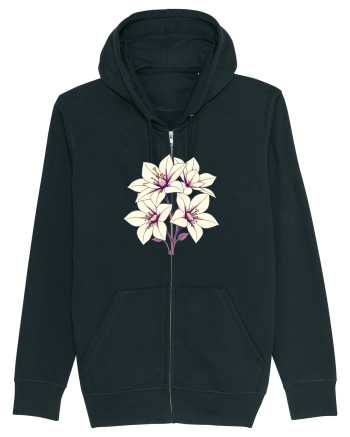 FLORAL GEOMETRIC - CRINI 3 Black