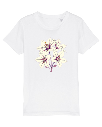 FLORAL GEOMETRIC - CRINI 3 White