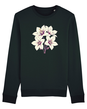 FLORAL GEOMETRIC - CRINI 3 Black