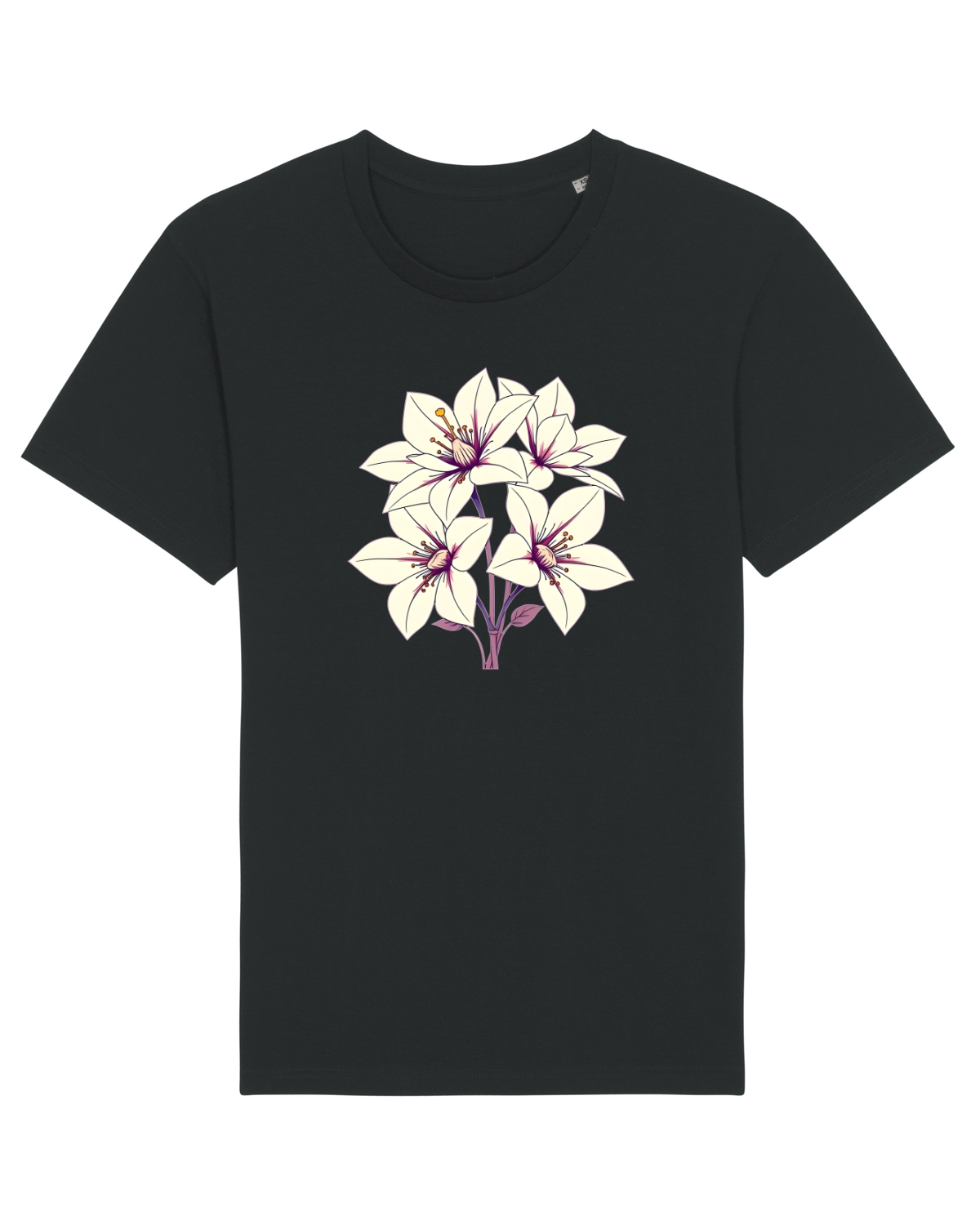 Tricou mânecă scurtă Unisex Rocker Black