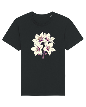 FLORAL GEOMETRIC - CRINI 3 Black