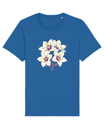 FLORAL GEOMETRIC - CRINI 3 Royal Blue