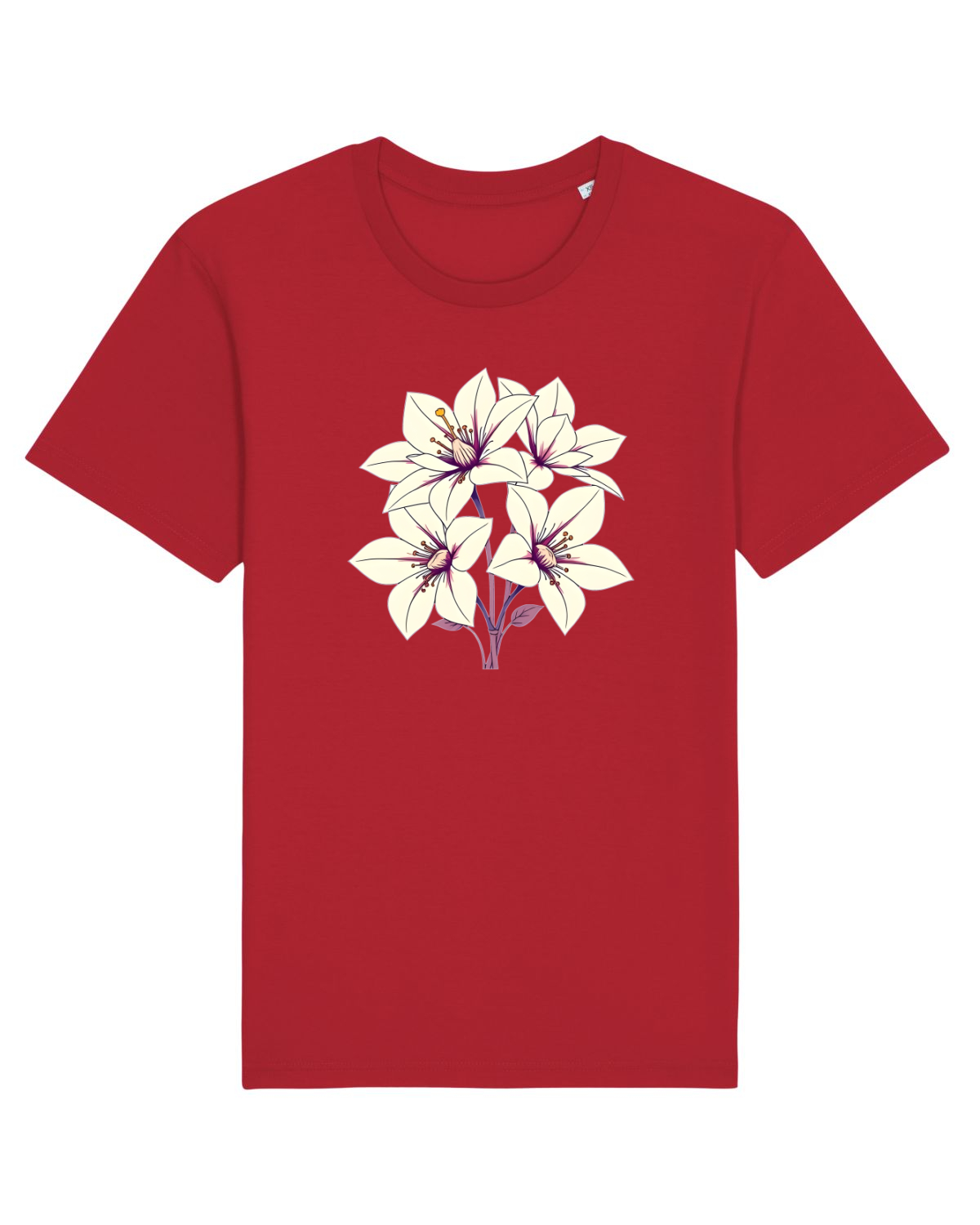Tricou mânecă scurtă Unisex Rocker Red