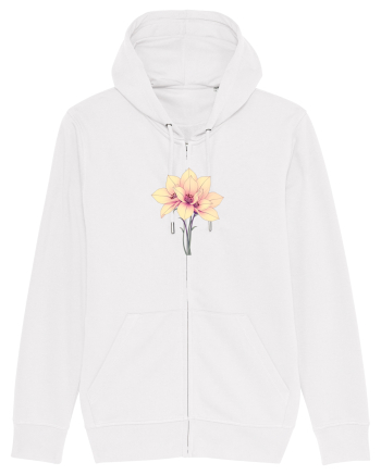 FLORAL GEOMETRIC - CRINI 4 White