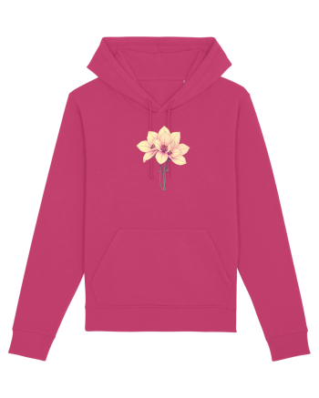 FLORAL GEOMETRIC - CRINI 4 Raspberry