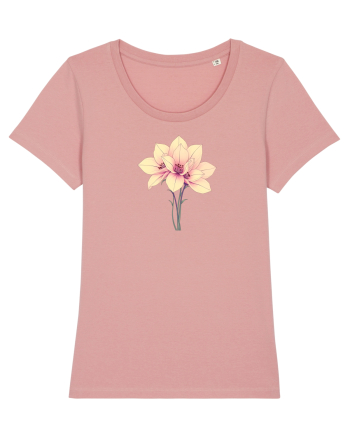 FLORAL GEOMETRIC - CRINI 4 Canyon Pink
