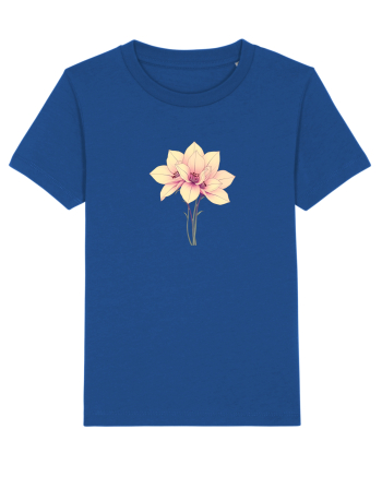 FLORAL GEOMETRIC - CRINI 4 Majorelle Blue