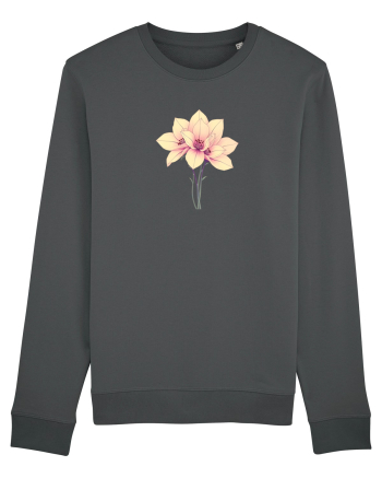 FLORAL GEOMETRIC - CRINI 4 Anthracite