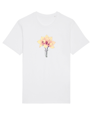 FLORAL GEOMETRIC - CRINI 4 White