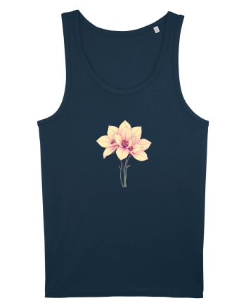 FLORAL GEOMETRIC - CRINI 4 Navy