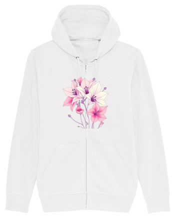 FLORAL GEOMETRIC - CRINI 5 White