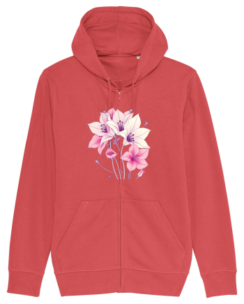 FLORAL GEOMETRIC - CRINI 5 Carmine Red