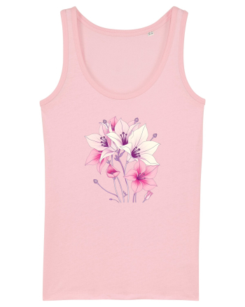 FLORAL GEOMETRIC - CRINI 5 Cotton Pink