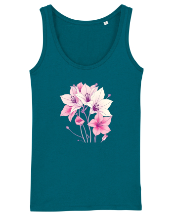 FLORAL GEOMETRIC - CRINI 5 Ocean Depth