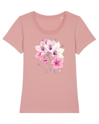 FLORAL GEOMETRIC - CRINI 5 Canyon Pink