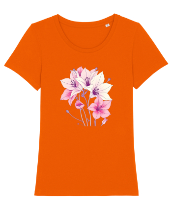 FLORAL GEOMETRIC - CRINI 5 Bright Orange