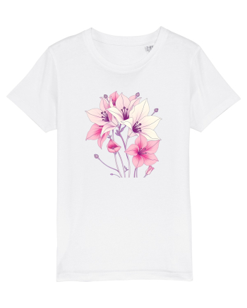 FLORAL GEOMETRIC - CRINI 5 White