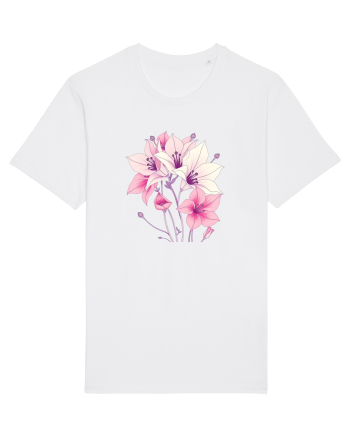 FLORAL GEOMETRIC - CRINI 5 White