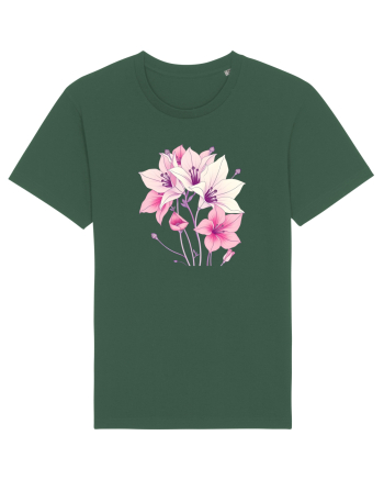 FLORAL GEOMETRIC - CRINI 5 Bottle Green