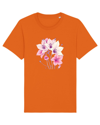 FLORAL GEOMETRIC - CRINI 5 Bright Orange