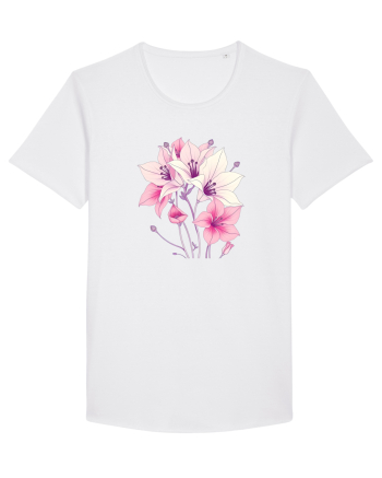 FLORAL GEOMETRIC - CRINI 5 White
