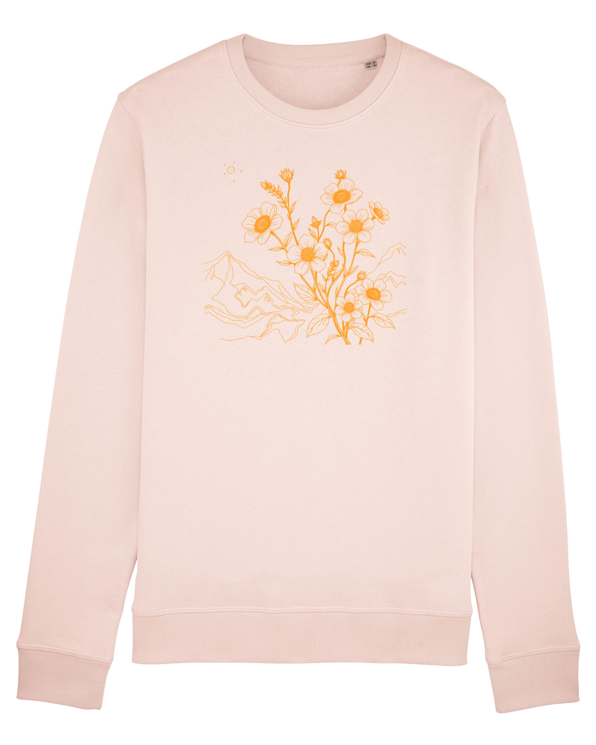 Bluză mânecă lungă Unisex Rise Candy Pink