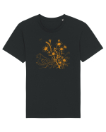 FLORAL GEOMETRIC PEISAJ MUNTE 3 Tricou mânecă scurtă Unisex Rocker