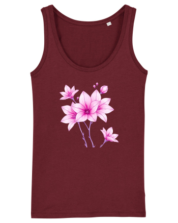 FLORAL GEOMETRIC 10 Burgundy