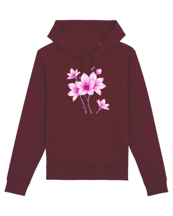 FLORAL GEOMETRIC 10 Burgundy