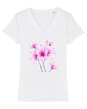 FLORAL GEOMETRIC 10 White