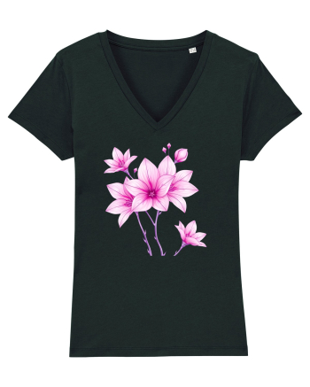 FLORAL GEOMETRIC 10 Black