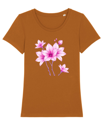 FLORAL GEOMETRIC 10 Roasted Orange