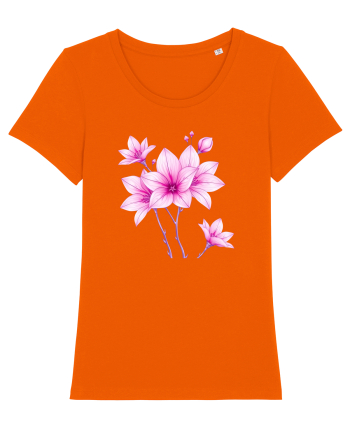 FLORAL GEOMETRIC 10 Bright Orange