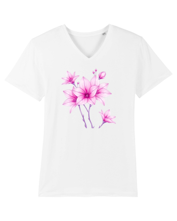 FLORAL GEOMETRIC 10 White