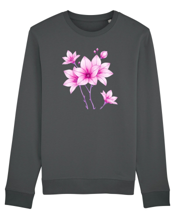 FLORAL GEOMETRIC 10 Anthracite