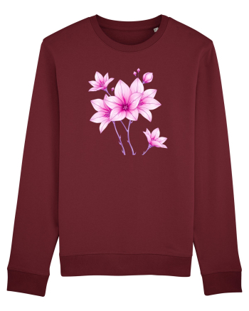 FLORAL GEOMETRIC 10 Burgundy