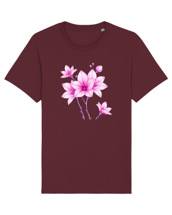FLORAL GEOMETRIC 10 Burgundy