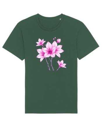FLORAL GEOMETRIC 10 Bottle Green