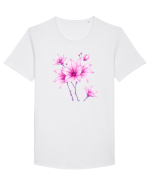 FLORAL GEOMETRIC 10 Tricou mânecă scurtă guler larg Bărbat Skater