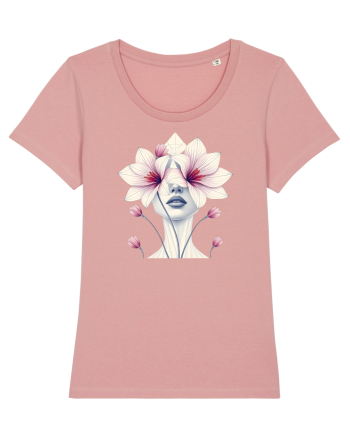 FLORAL GEOMETRIC ORHIDEE  Feminitate Canyon Pink